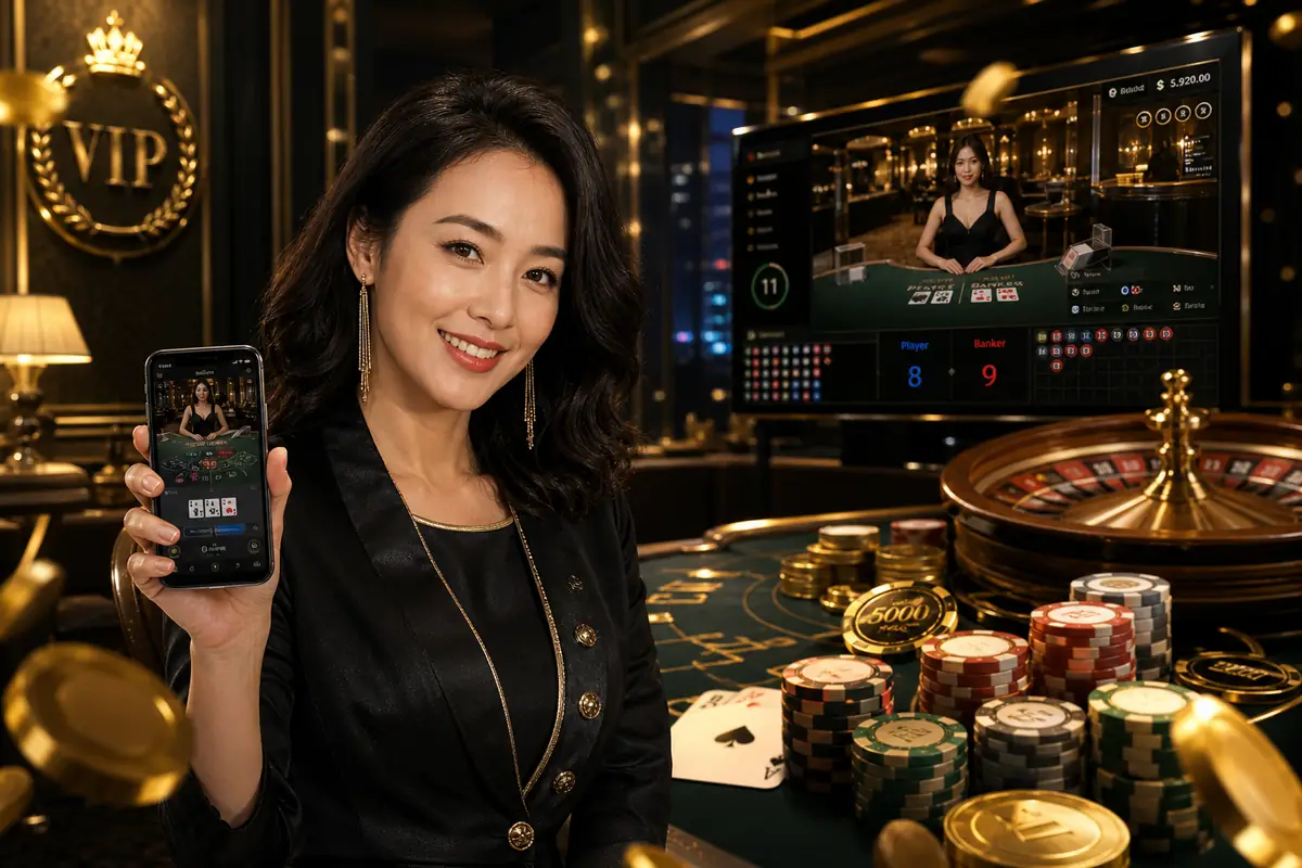 shwecasino Live Dealer Studio အချိန်နှင့်တပြေးညီ ဗီဒီယိုချိတ်ဆက်မှု